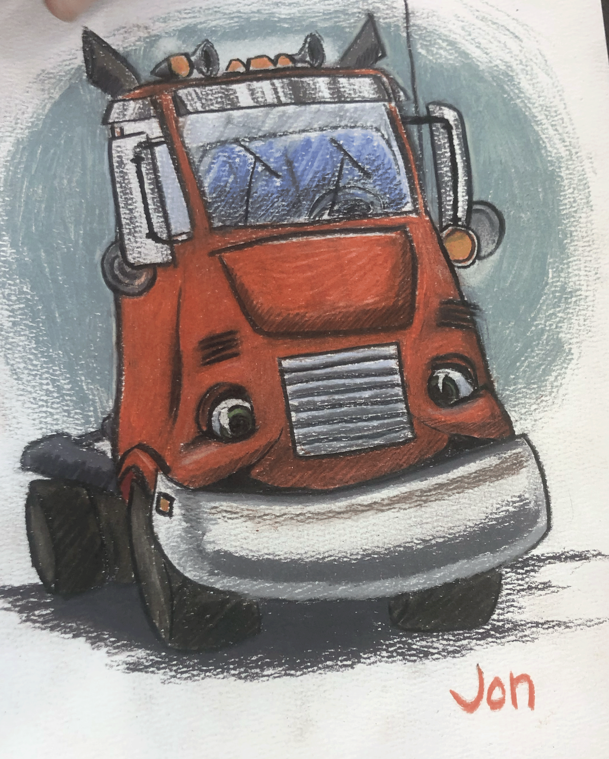 Jon, the Single Axle Semi Truck