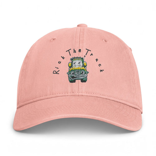 Cap — 'Rick The Truck' Washed Baseball Hat - Embroidered