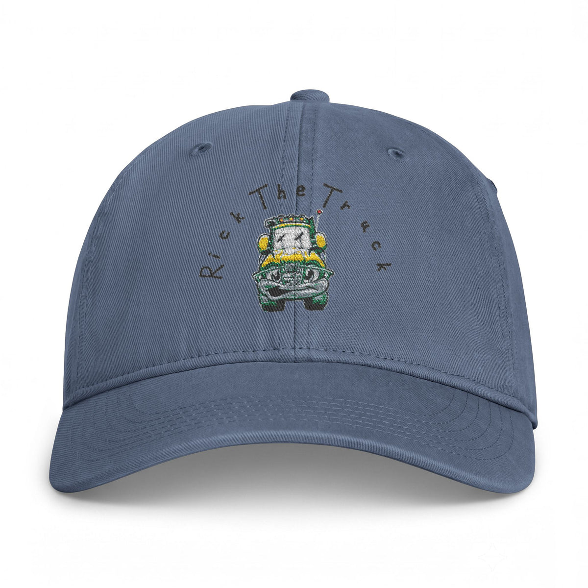 Cap — 'Rick The Truck' Washed Baseball Hat - Embroidered