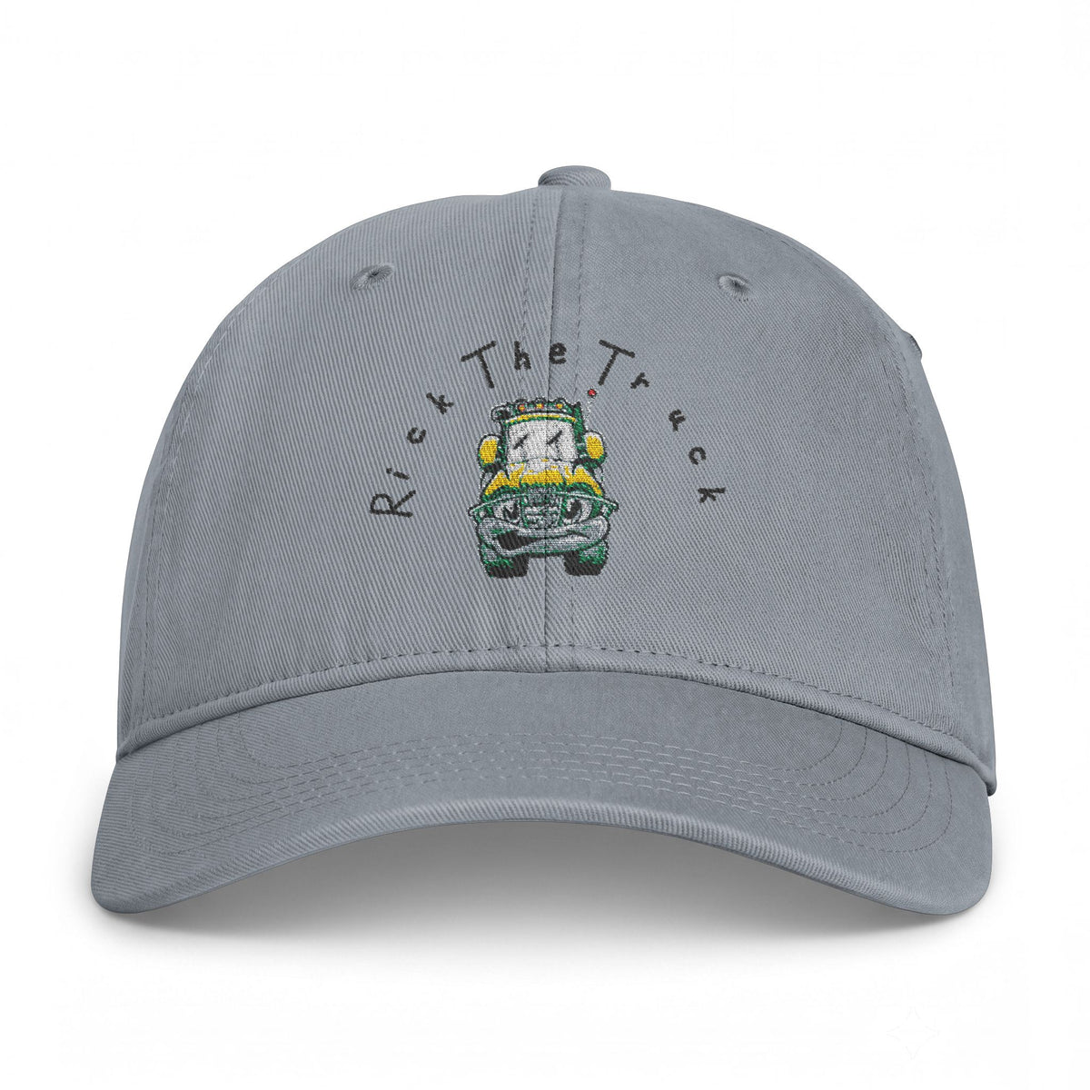 Cap — 'Rick The Truck' Washed Baseball Hat - Embroidered