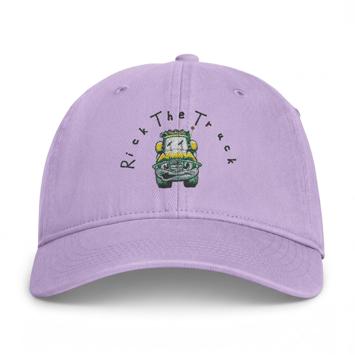 Cap — 'Rick The Truck' Washed Baseball Hat - Embroidered