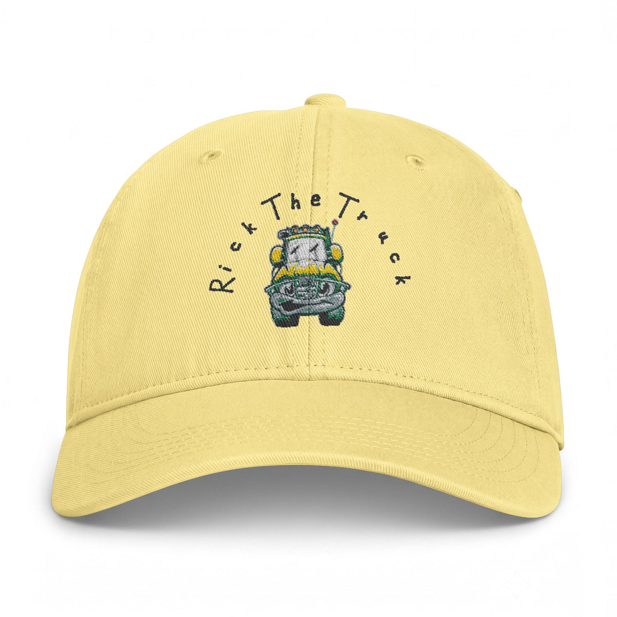 Cap — 'Rick The Truck' Washed Baseball Hat - Embroidered
