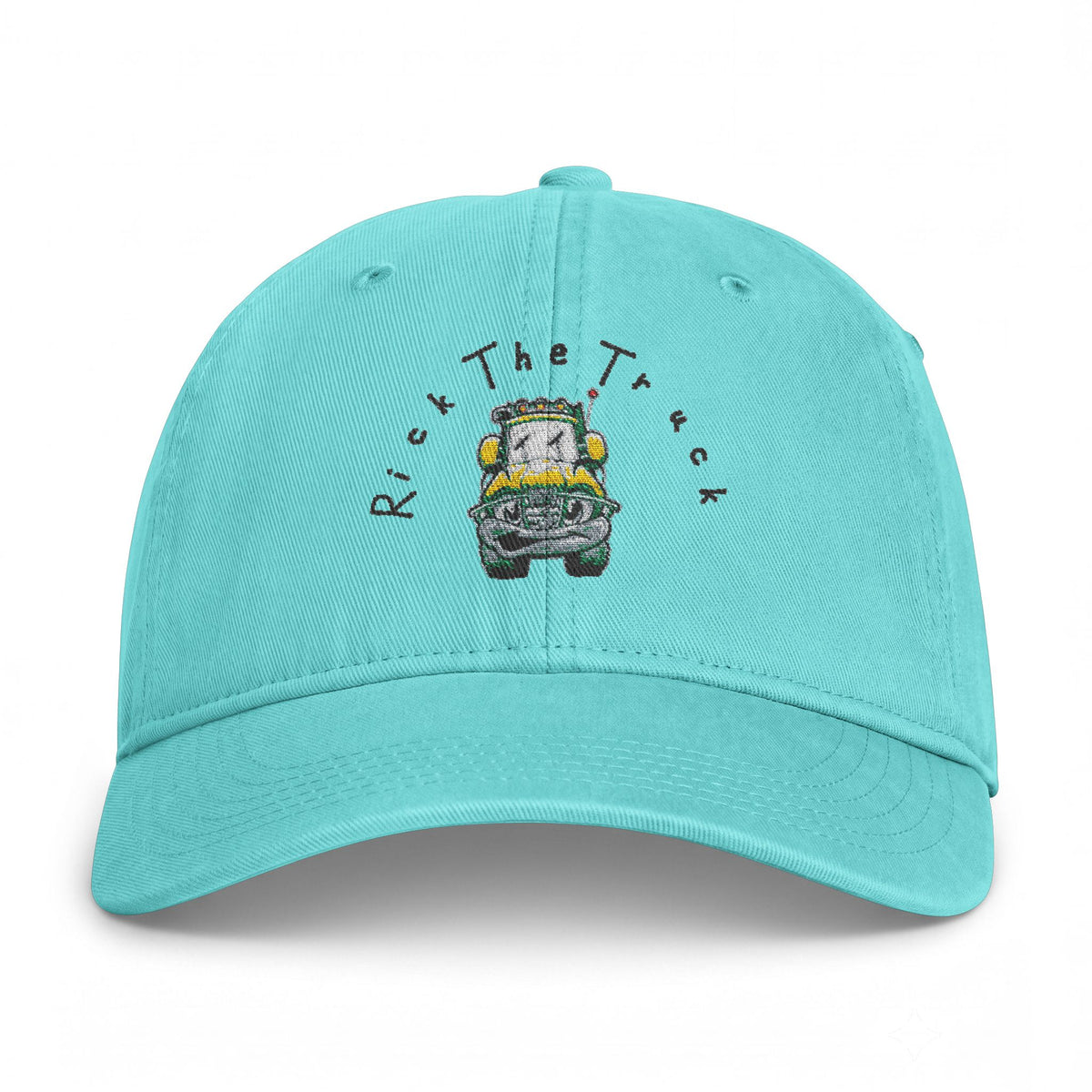 Cap — 'Rick The Truck' Washed Baseball Hat - Embroidered
