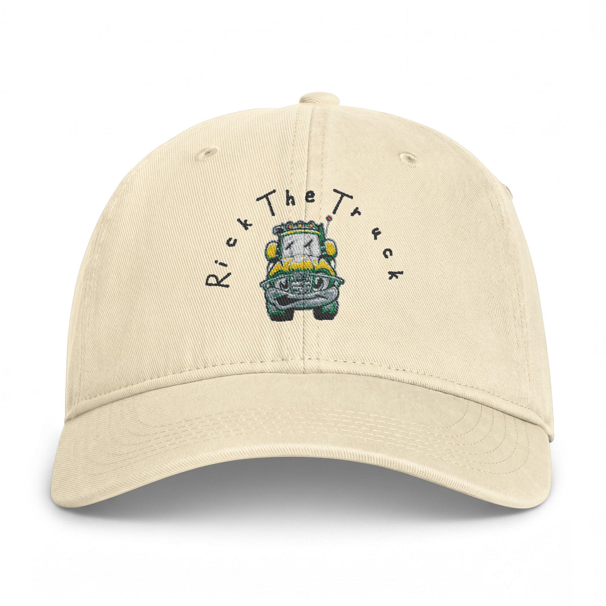 Cap — 'Rick The Truck' Washed Baseball Hat - Embroidered