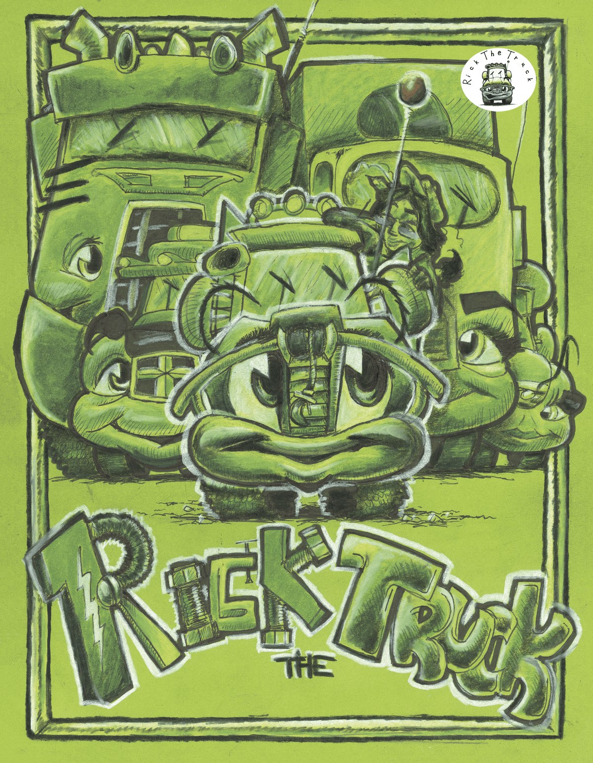 A Book-Rick The Truck Signed Limited Edition - 100 copies