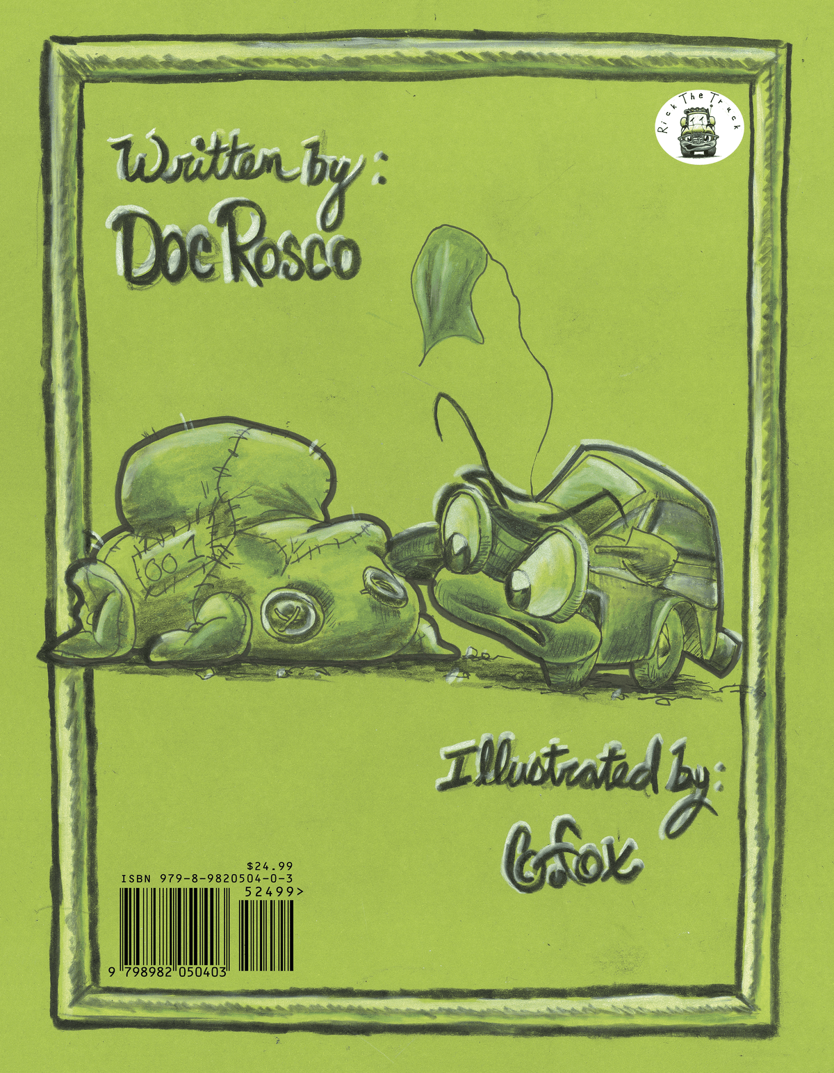 A Book-Rick The Truck Signed Limited Edition - 100 copies